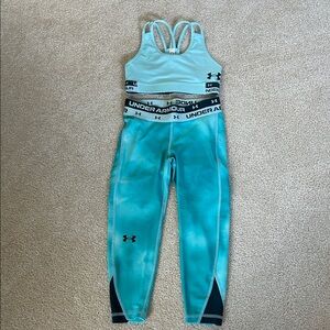 Under Armour Kids Activewear Set in Aqua